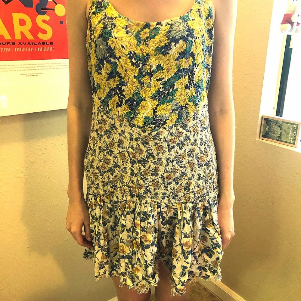 Free People Mini Flower Fields Dress